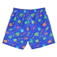 thumbnail image 7 of FORMRS Boys Swim Trunks Quick Dry Mesh Lining Beach Boardshorts, Sizes XS-XL, Colorful Cartoon Planets, 7 of 7