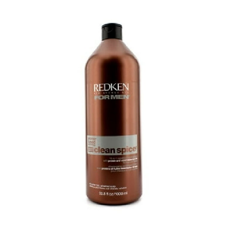 Redken for Men Spice 2 in 1 Conditioning Shampoo (Size : 33.5 oz / liter)