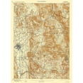 thumbnail image 3 of USGS 19x24 Black Modern Framed Museum Art Print Titled - Rutland Vermont Quad - USGS 1893, 3 of 5