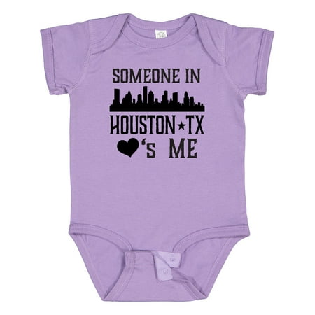 

Inktastic Houston Texas Someone Loves Me Skyline Gift Baby Boy or Baby Girl Bodysuit