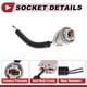 thumbnail image 4 of Cableado del Zócalo de Luz de la Placa de Licencia para Ford Bronco 1990-1996 No.F57Z13234AA/1U2Z14S411BDB Conector de Pigtail de Bombilla, 4 of 7
