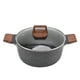 thumbnail image 3 of Utensilios de cocina para cocinar, olla para sopa a prueba de palos, olla para estofado de inducción, hecha a mano con cuidado, 3 of 8