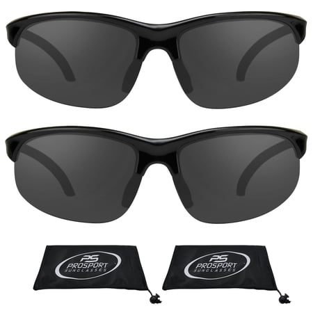 proSPORT BIFOCAL Sunglass Readers Sport Wrap Men Women Gray 2 Pairs price history on PriceWatchPro
