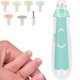 thumbnail image 1 of Muyoka Cortaúñas para bebés Lima de uñas para bebés Cortaúñas eléctrico para bebés con cortaúñas ligero Juego de manicura Cortaúñas seguro para bebés con luz LED Libre de BPA para bebés recién nacidos Muyoka Hogar, 1 of 7