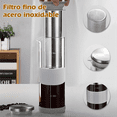 thumbnail image 4 of Cold Brew Coffee Maker Mason Jar Pitcher 800ML Stainless Steel Filter with Cup Brush Cold Brew Pitcher for Fruits Tea, 4 of 7