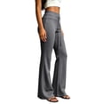 thumbnail image 7 of Wlynlyn Flare Sweatpants Womens Elastic High Waisted Drawstring Bell Bottom Leggings Casual Bootcut Yoga Pants(X-Large,Dark Gray), 7 of 7