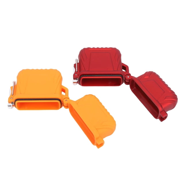 2PCS Keychain Holder Case Rain Proof Sports Case Multifunctional Dry Box Lightweight Compact Key Case for Outdoor and Humidity Proof Guard