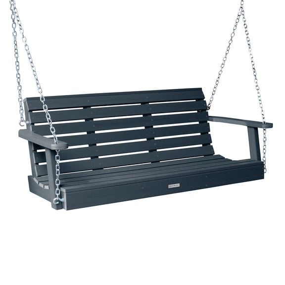Highwood 5ft Weatherly Porch Swing - Outdoor, Eco-friendly, Synthetic Wood