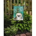 thumbnail image 2 of Carolines Treasures BB1593GF Christmas Tree And Pekingese Flag Garden Size, 2 of 3