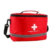 Aodebiao Travel-First Aid-Kit Car-Home Survival-Kit Outdoor-Adventure - Small Portable Red Emergency Essential Sets Office Hiking Camping Business Public Must Have First Aid Gear Equipment 1st Aid