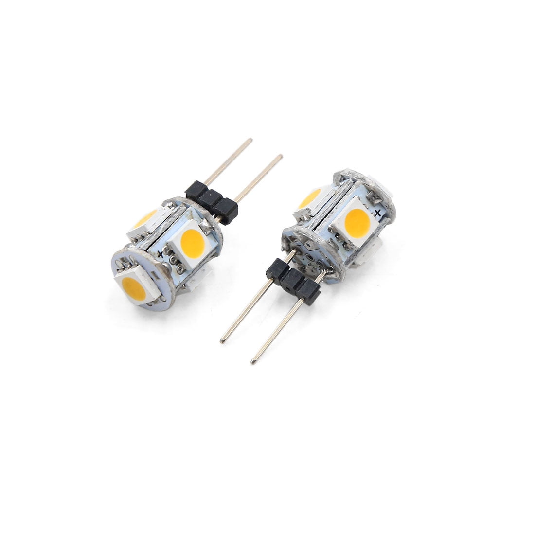 10 Pcs G4 Base 5050 SMD 5 LED Warm White Auto Car Dashboard 10 Pcs G4 Base 5050 SMD 5 LED Warm White Auto Car Dashboard