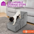 Precious Tails 3Step Storage Foldable Dog Cat Pet Steps