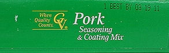 Great Value: Pork Seasoning & Coating Mix, 6 oz