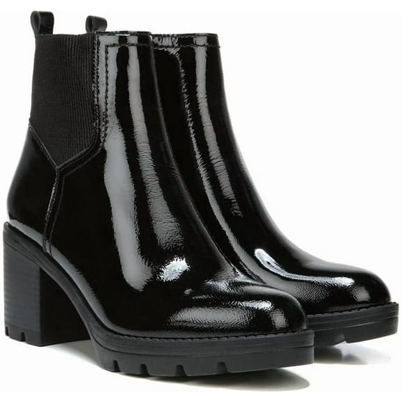 Naturalizer Women's Verney 2 Ankle Boots Black Patent 11W