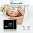 thumbnail image 4 of Lcd Alarm Clock Radio Controlled Clock Led Radio Controlled Alarm Clock Snooze Alarm Table Clock Wit, 4 of 5
