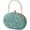Blue Green, variant on Women Evening Bag Sequin Clutch Bag Bridal Wedding Purse Ladies Handbag With Detachable Chain Elegant Shoulder Bag