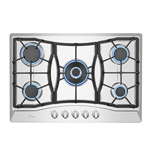 30 inch glass top range