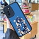 thumbnail image 2 of ¡Proteja su iPhone con una divertida funda para teléfono plateada colorida de doble capa mate con gráficos!, 2 of 4