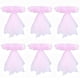 thumbnail image 2 of Fancy Chair Cover Sashes with Flower Bows for Wedding Party (Pack of 6), 2 of 8