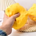 thumbnail image 3 of 2026 Upgraded Yellow Big Cheese Squishy, Jumbo Rebounding Squeeze Cheese Toy, Soft Novelty Squeeze Toy for Adults, Cute Party Favor, 3.9-Inch (1Pc), 3 of 10