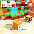 thumbnail image 2 of Magnetic Building Blocks Mine World Cube Magnet World Set for Kid Age DIY Model Children Stem Best Montessori Sensory Toy, 2 of 6