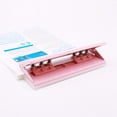 thumbnail image 6 of Adjustable 6-Hole Desktop Punch Puncher for A4 A5 A6 B7 Dairy Planner Organizer Six Ring Binder with 6 Sheet Capacity, 6 of 7