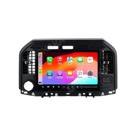MOOKAKA 13.1" Smart Display Car Radio Audio Media Player for Ford F150 Raptor 2015-2019 Model Universal Navigation GPS Upgrade Headunit Android Replacement HD Screen Carplay Accessories