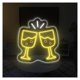 thumbnail image 1 of Letrero De Neón Cheers Con Forma De Jarra De Cerveza, Luz LED Regulable Para Decoración De Bares, Discotecas, Pubs Y Salas De Juegos 35cmx35cm, 1 of 5