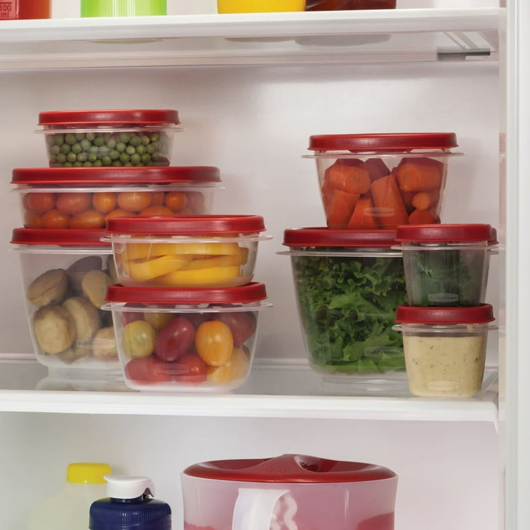 Rubbermaid 7-Cup Food Storage Container with Easy Find Vented Lid