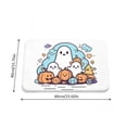 thumbnail image 3 of Cadancy Halloween Welcome Doormat with Spider Pumpkin Pattern, Non Slip Entryway Rug Home Front Door Washable Carpet Seasonal Holiday Kitchen Bathroom Floor Mat Party Decoration, 3 of 8