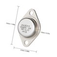 thumbnail image 5 of 5pcs High Quality 2N3055 Power Transistors NPN TO-3 Metal Case 15A/60V Set of 5 Transistors, 5 of 5
