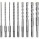 thumbnail image 1 of Juego de 9 brocas de impacto eléctricas de 5 a 16 mm para taladros de perforación de mampostería, bloques de ladrillo y pared de hormigón, herramienta para trabajar la madera, 1 of 5