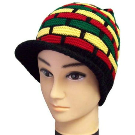 Reggae Rasta Bob Marley Style Beanies Winter Caps Hats - Gifts (Wca1210A*)