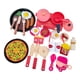 thumbnail image 5 of Juego de cocina para juegos de simulación, juguetes de cocina, juguete para cortar carne y Pizza, juego de cocina divertido para niños pequeños, juego , 44 piezas CUTICAT juego de cocina, 5 of 8