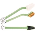 thumbnail image 6 of COSMOBETTY Dish Brush Plastic Green For Kitchen Cleaning 6Pcs 7.1X2X1In, 6 of 8