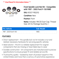 thumbnail image 2 of Front Spindle Lock Nut Kit - Compatible with 1987 - 2003 Ford F-150 RWD 1988 1989 1990 1991 1992 1993 1994 1995 1996 1997 1998 1999 2000 2001 2002, 2 of 2