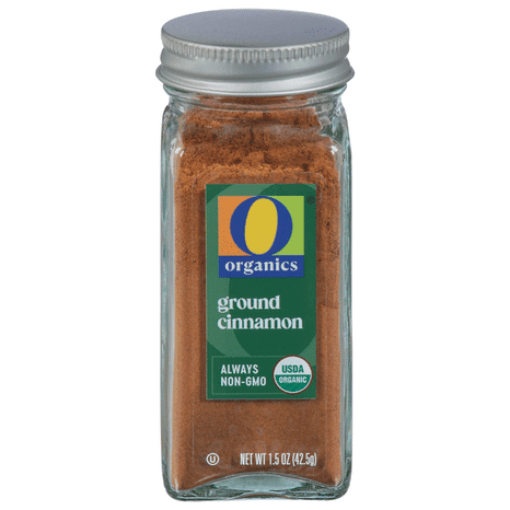 O O Organic Ground Cinnamon USDA Organic 1.5 Ounce