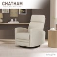 thumbnail image 3 of Dream On Me Chatham Nursery Glider Recliner and Rocking Chair in Shell, 360° Swivel Motion, Smooth Rocking Motions, FSC and Greenguard Gold Certified, 3 of 10