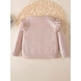 thumbnail image 2 of Baby Girl Ruffle Trim Button Up Cardigan, 2 of 3