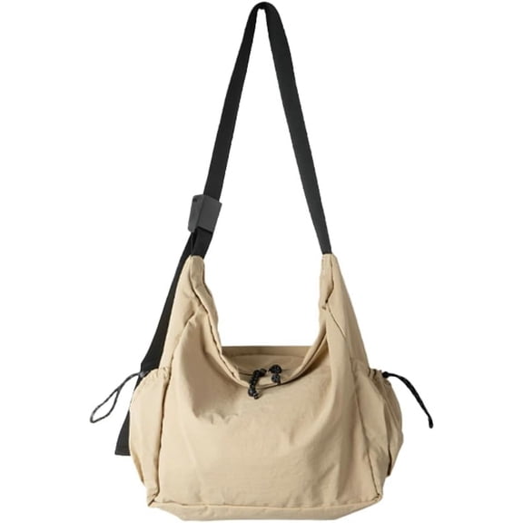 GOYJU Nylon Hobo Bag for Women Shoulder Crossbody Purse Large Capacity Handbag Fashion Totes Work Bag Top Handle Bag