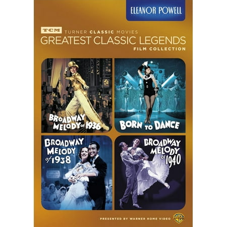 TCM Greatest Classic Legends Film Collection: Broadway Melody Of 1936 / Born To Dance / Broadway Melody Of 1938 / Broadway Melody Of (Best Dance Performance Videos)
