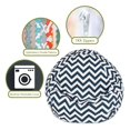 thumbnail image 5 of Petit Haricot Classique Chevron Bleu Marine, 5 of 5