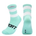 thumbnail image 1 of Cotton Reflective Cycling Socks High-Visibility Breathable Athletic Socks Bike Riding Running Socks for Men and Women Mint green, 1 of 2