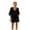 Black, variant on QGJZVUNL Boho 2 Piece Sets for Women Summer Outfits V Neck Top Elastic Waist Shorts Vacation Clothes Size 2XL
