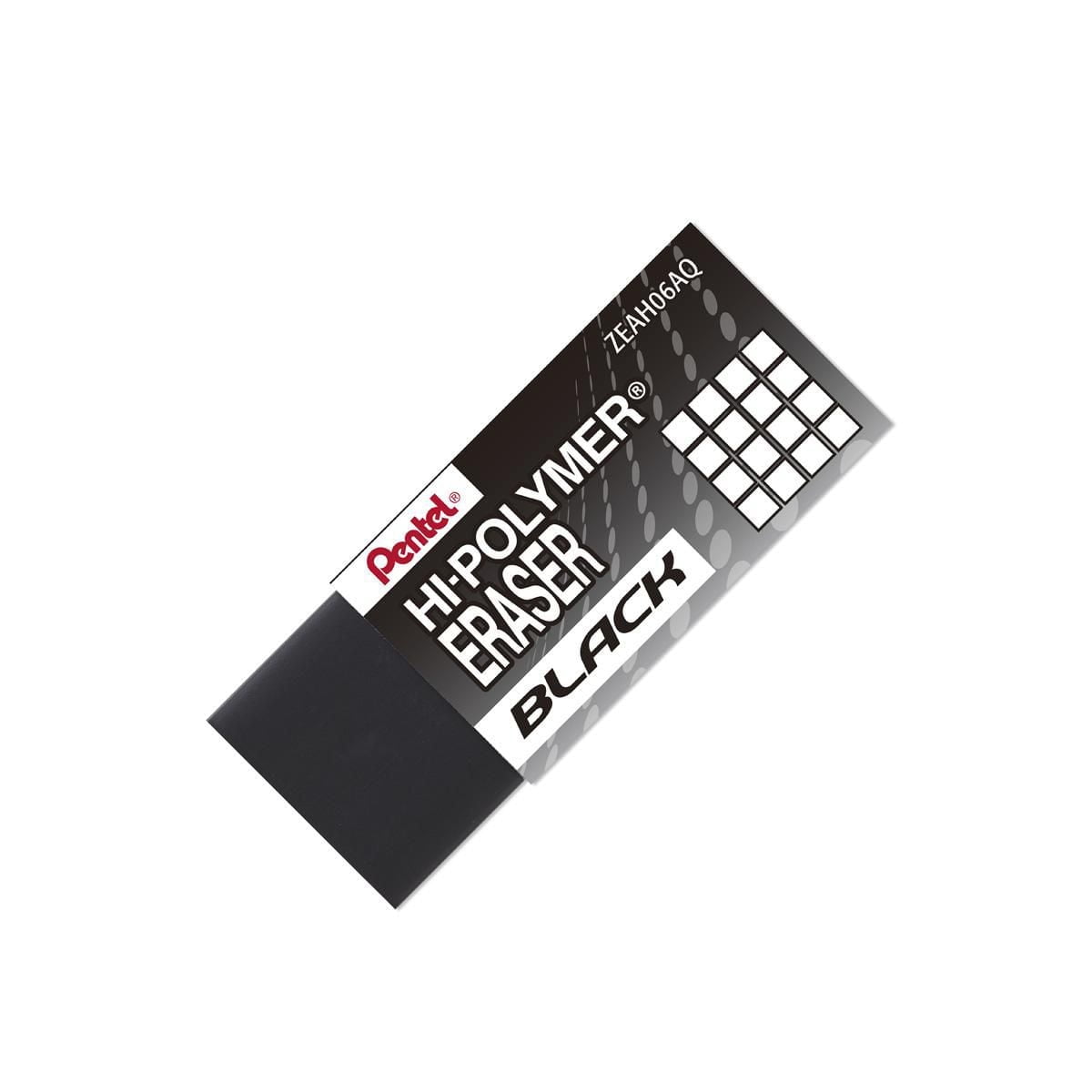 Hi-Polymer Block Eraser, Small Black, Box of 48