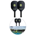 thumbnail image 3 of koolsoo Pickleballs Rackets Wood Wide Body Equipment Portable Set Racquet for Indoor Outdoor Set 1, 3 of 9