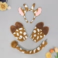 thumbnail image 7 of Halloween Giraffe Clothing Set Adorable Animal Clothing Outfits Carnival Party Accessories, 7 of 7