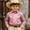 F180-Pink, variant on FYDUU Kids Cowboy Shirts Stylish Boys Western Shirt Printed Retro Casual Button Down Tops Long Sleeve Regular Fit Shirts For Children Blouses 10-11 Years