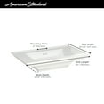 thumbnail image 5 of American Standard Town Square S 4 in. Faucet Hole Pedestal Sink Top Only in White, 5 of 6