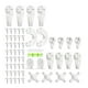 thumbnail image 3 of Kit para Colgar Cuadros Soledad 62 Unidades Ganchos que No Dañan la Pared, 3 of 10